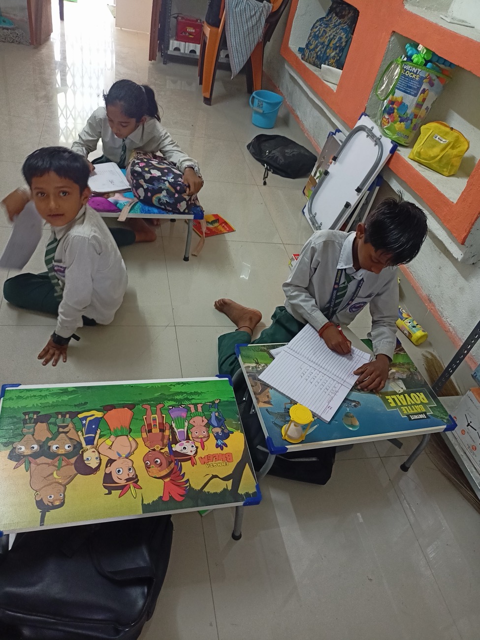 Floor activity time, Gajanand Learning Centre