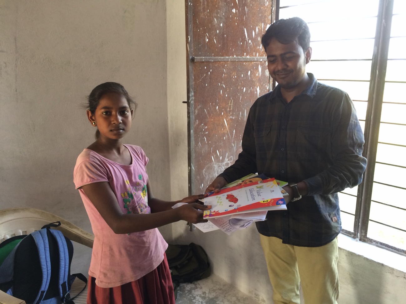 School-kit handover day